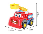 Baby Early Educational Learning Multifunction Electric Fire Engine Truck Toy With Music and Light